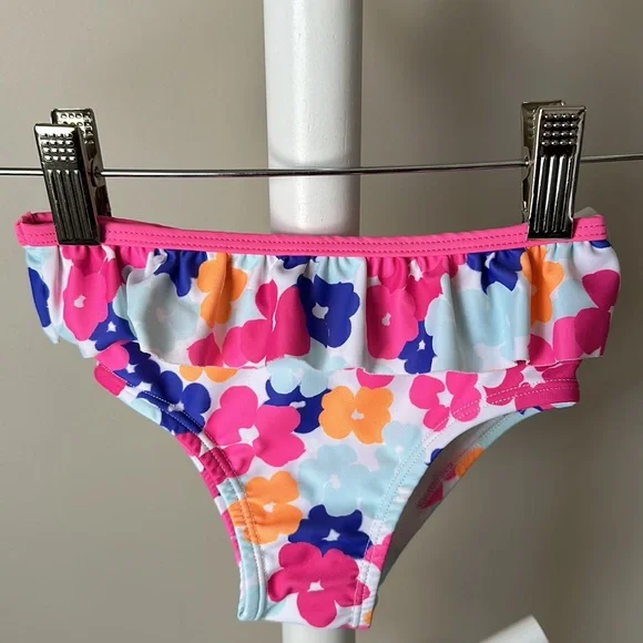 Joe Fresh Ruffle Bikini Size 2 - Picture 2 of 9
